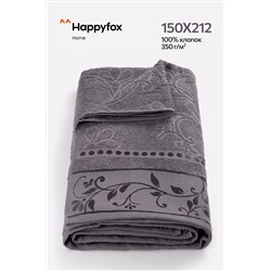 Махровая простыня 150X212 Happy Fox Home