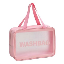 Kristaller Косметичка Washbag rectangular big, розовый