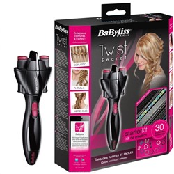 BaByliss Машинка для плетения косичек-жгутов (твистер) / Pro PerfecTwist, черный