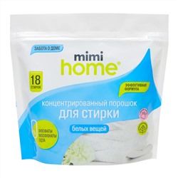 Mimi Home Концентрированный порошок для стирки белых вещей, 450 г