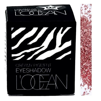 L’ocean Кремовые пигментные тени / Creamy Pigment Eye Shadow #12 Emily Pink, 1,8 г