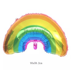 Х293 Шар фольг.Радуга 93см/59.2см