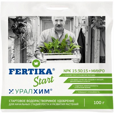 ФЕРТИКА СТАРТ NPK15-30-15+МИКРО 100