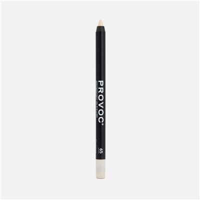 Provoc Гелевый карандаш-подводка для глаз водостойкий / Semi Permanent Gel Eye Liner №65 Champagne, шампань с шиммером