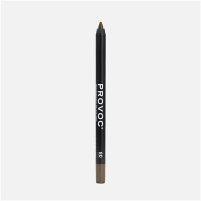 Provoc Гелевый карандаш-подводка для глаз водостойкий / Semi Permanent Gel Eye Liner №80 Practically Magic