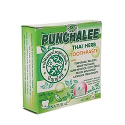 Punchalee Растительная зубная паста / Thai Herb Toothpaste, 25 г