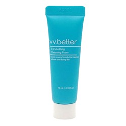 VVbetter Мягкая очищающая пенка для лица с pH5.5 / Soothing Cleansing Foam Mini, 10 мл