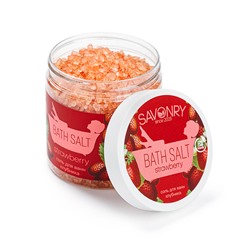 Соль для ванны Strawberry (клубника), 600 гр