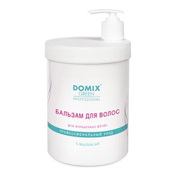 Domix Green Professional Бальзам для окрашенных волос с маслом ши, 1000 мл