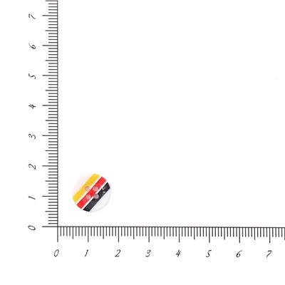 Пуговицы Рубашка 13мм 4 прокола L025-3 12шт (белый/желтый/красный/черный)