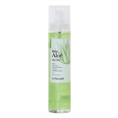 Dr.MeLoSo Мист для лица с экстрактом алоэ / Relax Aloe Mild Mist, 125 мл