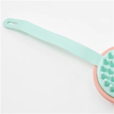 Masil Массажная щётка для головы / Head Cleaning Massage Brush, розовый