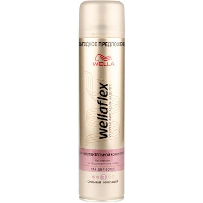 Wella лак №3 без отдуш.чув.кож 250м