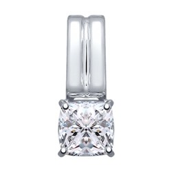 Подвеска из серебра со Swarovski Zirconia, 89030018