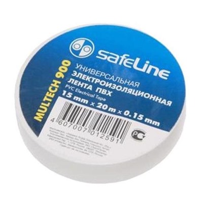 Изолента Safeline 15/20 белый