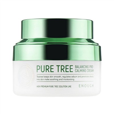 Enough Успокаивающий крем с экстрактом чайного дерева / Pure Tree Balancing Pro Calming Cream, 50 мл