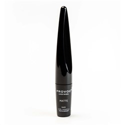 Provoc Жидкая подводка для глаз с роликом / Eyeliner Wheel 01 Matte Black, черный матовый