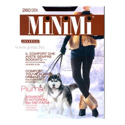 Minimi Piuma 260, колготки из микрофибры с флисом