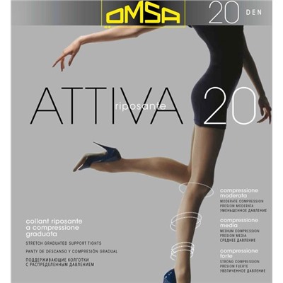 Колготки Omsa ATTIVA 20