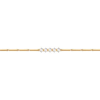 Браслет из золота со Swarovski Zirconia, 81050016