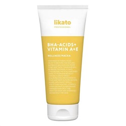 Likato Маска для тонких и жирных волос / Wellness BHA-Acids+Vitamin A+E, 250 мл