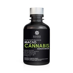 Масло рафинированное, конопляное Cannabis, пластик, 200 мл, "Бизорюк"