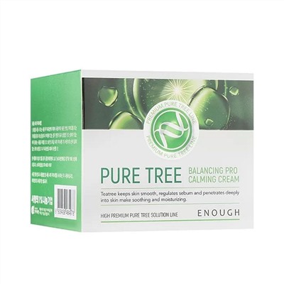 Enough Успокаивающий крем с экстрактом чайного дерева / Pure Tree Balancing Pro Calming Cream, 50 мл