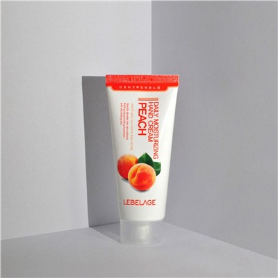 Lebelage Крем для рук увлажняющий с экстрактом персика / Daily Moisturizing Peach Hand Cream, 100 мл