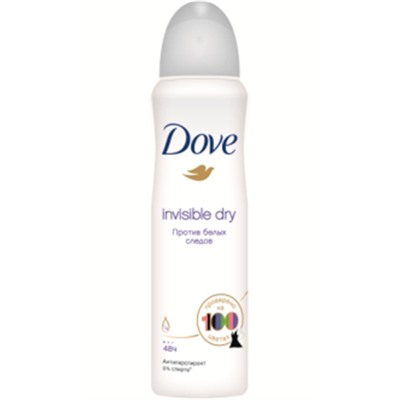 Dove Дезод-спрей INVISIBLE DRY150мл