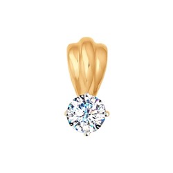 Подвеска из золота со Swarovski Zirconia, 81030055