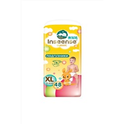 INSEENSE Подгузники Classic XL (12-20 кг) 48 шт