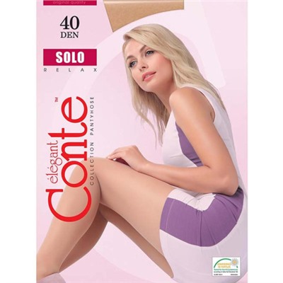 Колготки Conte (Конте) Solo, цвет Beige, 40 den, размер 5XL