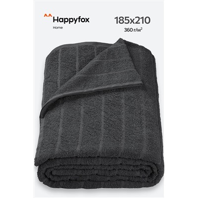 Махровая простыня 185Х210 Happy Fox Home