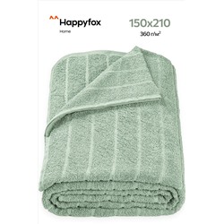 Махровая простыня 150Х210 Happy Fox Home