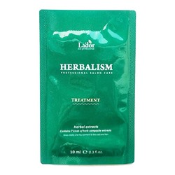 Lador Маска интенсивный уход за волосами в пробнике / Herbalism Treatment Pouch, 10 мл