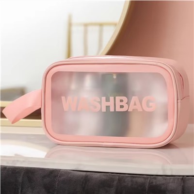 Kristaller Косметичка Washbag rectangular, розовый