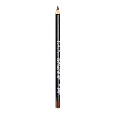 L’ocean Карандаш для губ / Lipliner Wood Pencil #02, Black Wine