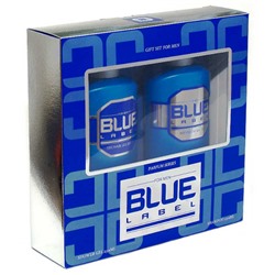 П\Наб Blue Label муж шам+гель 250мл