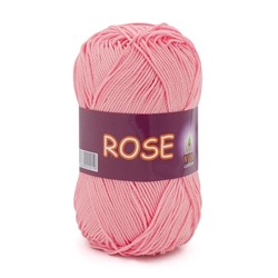 Rose 3933 100%хлопок двойн.мерсер-ции 50г/150м (Индия),  св.розовый