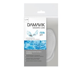 DAMAVIK полустелька гелевая S/M