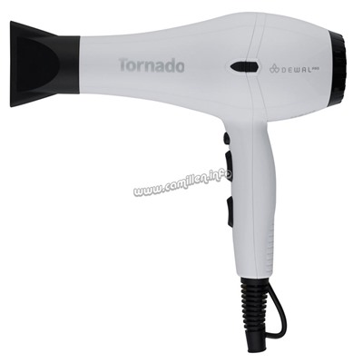 Фен DEWAL PRO TORNADO, 2300Вт, ионизация, 2 насадки