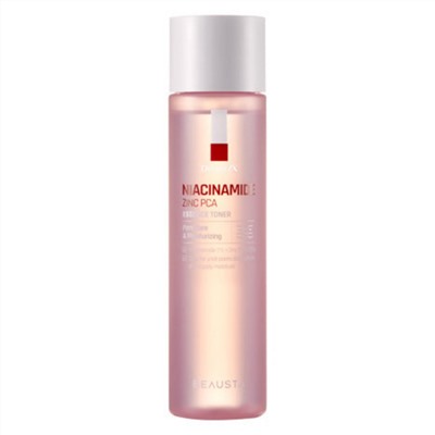 Beausta Тонер для лица с ниацинамидом и цинком / Derma2X Niacinamide Zinc PCA Toner, 200 мл