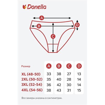 Женские трусы 5 шт. Donella