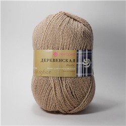 Деревенская 412 100%шерсть, 100г/250м,  верблюжий