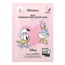 JMsolution Маска тканевая питательная с экстрактом фитоплаценты / Disney Collection Selfie Nourishing Phyto Placenta Mask, 30 мл