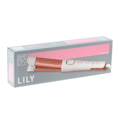 Dewal Beauty Щипцы-плойка для волос 2в1 / Lily HI2120 Black, d 37 мм, 46 Вт, чёрный