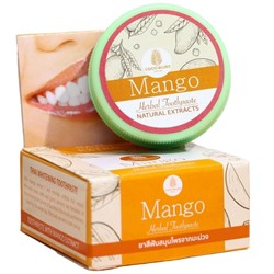 Coco Blues Травяная зубная паста с экстрактом манго / Mango Herbal Toothpaste, 30 г