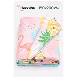 Простыня вафельная 150Х200 Happy Fox Home