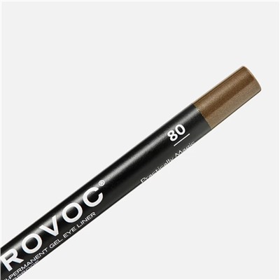 Provoc Гелевый карандаш-подводка для глаз водостойкий / Semi Permanent Gel Eye Liner №80 Practically Magic