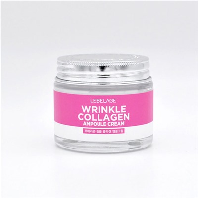 Lebelage Ампульный крем антивозрастной с коллагеном / Wrinkle Collagen Ampoule Cream, 70 мл